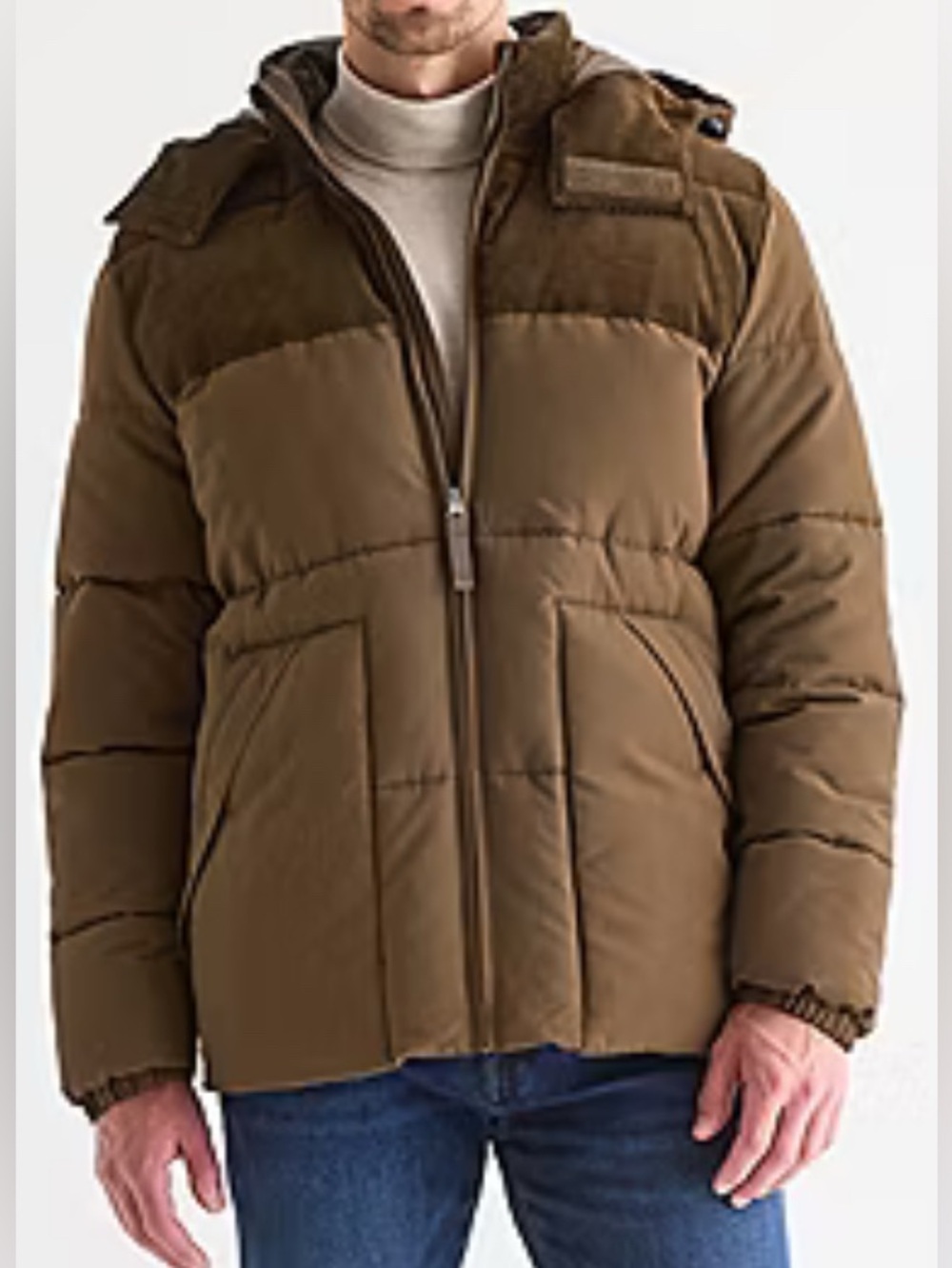St. John's Bay Hooded Heavyweight Puffer Jacket